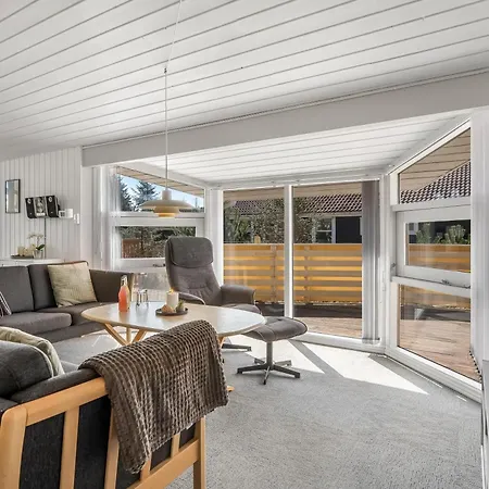 With Sauna And Enclosed Terrace In Vorupor *