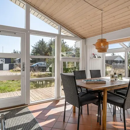 With Sauna And Enclosed Terrace In Vorupor *